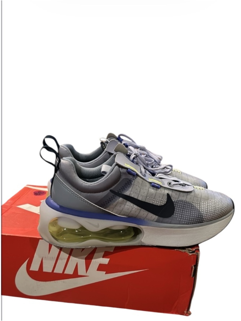 Nike Big Kid's Air Max 2021 Ghost/Obsidian-Ashen Slate (DA3199 002)